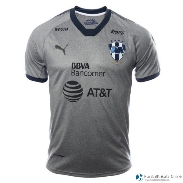 Monterrey Trikot Ausweich 2018-19 Grau Fussballtrikots Günstig